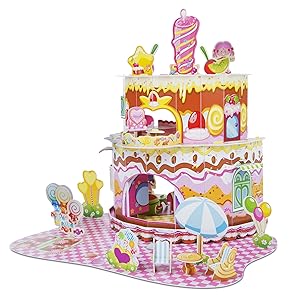 Melissa & Doug Home Sweet Home 3-D Puzzle (16 x 16 x 15 inches, 100+ pcs)