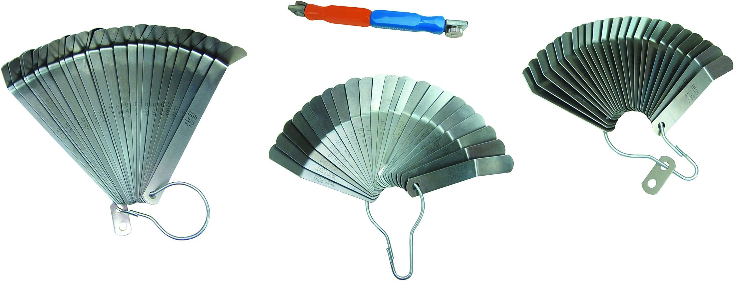 Lang Tools 3079 Master Feeler Gauge Set for Heavy-Duty Truck Valve Adjustment