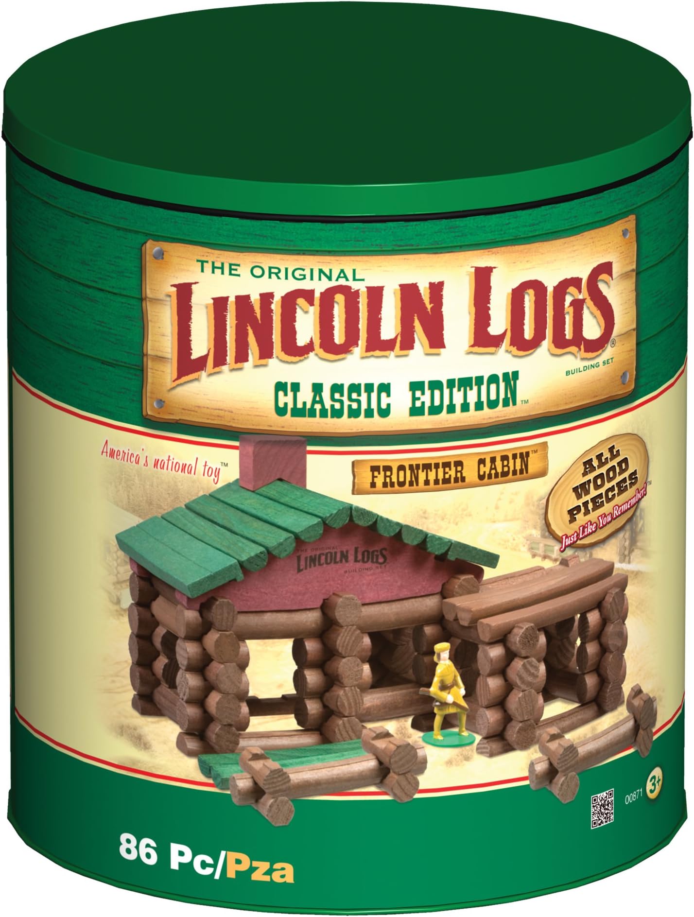Lincoln Logs Classic Edition Tin