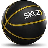 SKLZ Bashhhketball Pro Silent Basketball – Official Size 7 Foam Basketball, 29.5” Indoor Training Ball with Real Bounce, Quiet Dribbling, Durable Construction, and Real Grip Channels