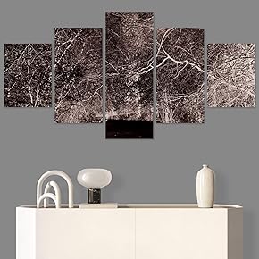 SIGNWIN 5 Panel Canvas Wall Art Modern Art...