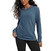ODODOS Women's Stretch Fleece Hoodies– Ultra-Soft Cozy Warm Essential Pullover Long Sleeve Top Hooded Sweatshirts