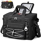 Maelstrom Soft Sided Cooler Bag, 30/40 Can Collapsible Insulated Ice Chest, Large Leakproof Portable Storage for Camping, Travel, Kayaking & Beach