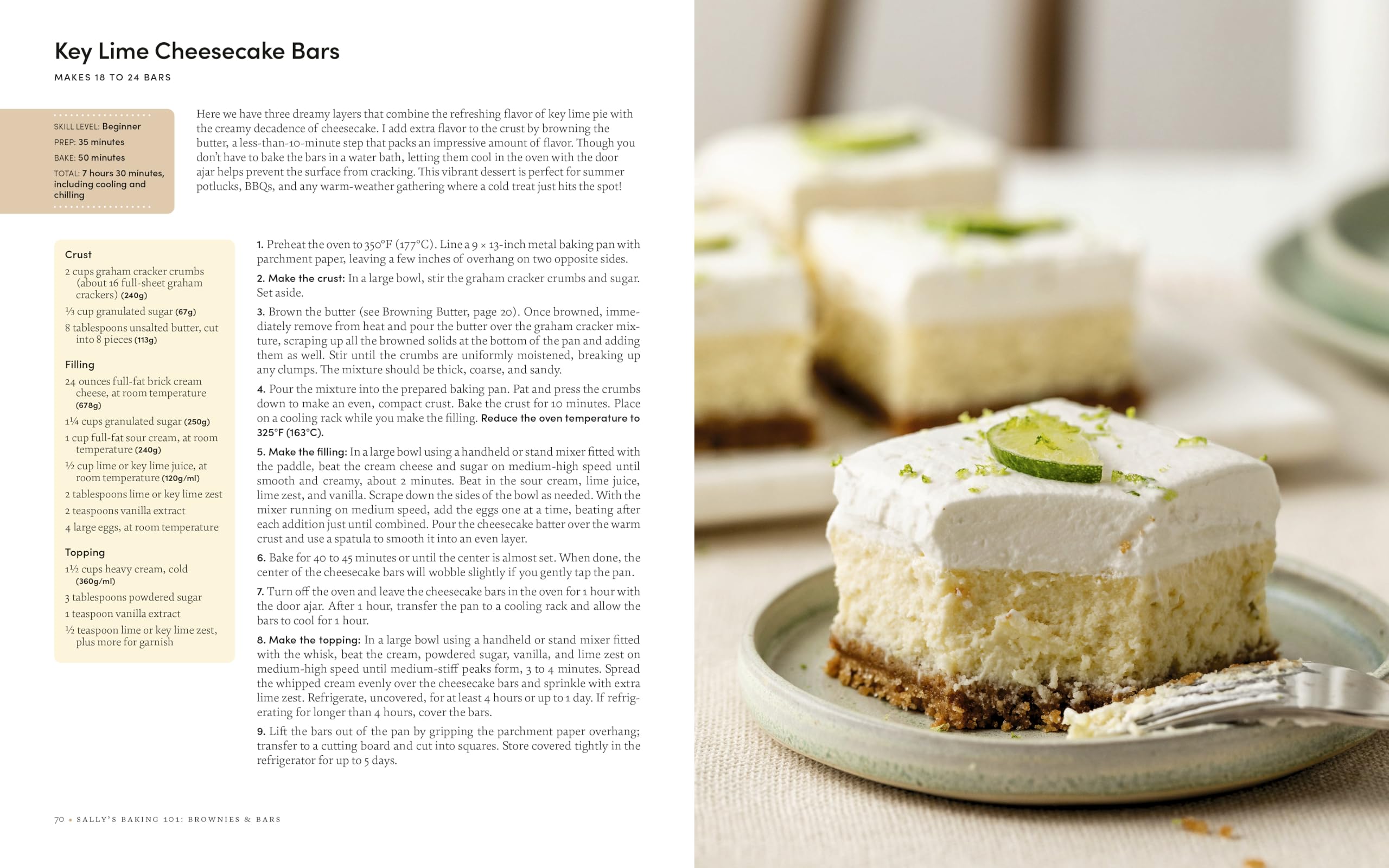 Sally's Baking 101: Foolproof Recipes from Easy to Advanced Sally's Baking 101: Foolproof Recipes from Easy to Advanced Hardcover Kindle Spiral-bound