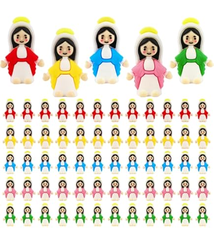 Amazon.com: RJSQAQE 50 Pcs Little Virgin Mary Figurines,Miniature Virgin  Mary Doll to Hide and Seek Classic Religious Gifts,Christ Savior Doll Favor  for Hide Christmas Party Favors Religious Gifts Decor (Color) : Home