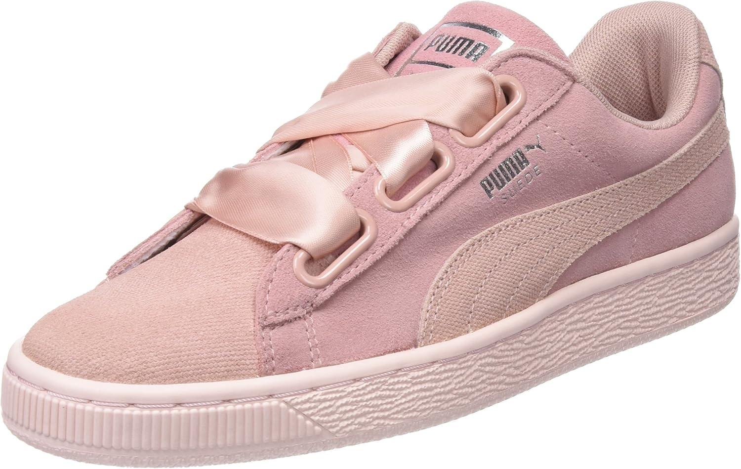 tênis puma basket heart glam preto