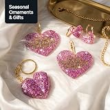 Hemway Pink Holographic Extra Chunky Glitter 100g for Crafts view 7