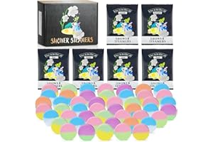 HIHAS 48pcs Aromatherapy Shower Steamers - Relaxation Birthday Christmas Set for Women and Men, Shower Bombs Tablets for Stress Relief and Self Care, Luxury Home Spa