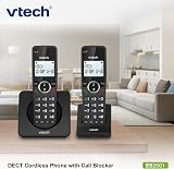VTech ES2001 DECT Cordless Phone with Nuisance Call Blocker 18h Talk Time view 2