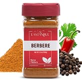 Eastanbul Berbere, Berbere Spice Ethiopian Authentic Mix, No MSG, 5.3oz | Berbere Seasoning Medley, Barbere, For Exotic Ethiopian Cooking &amp; Much More, No Filler, Very Low Sodium
