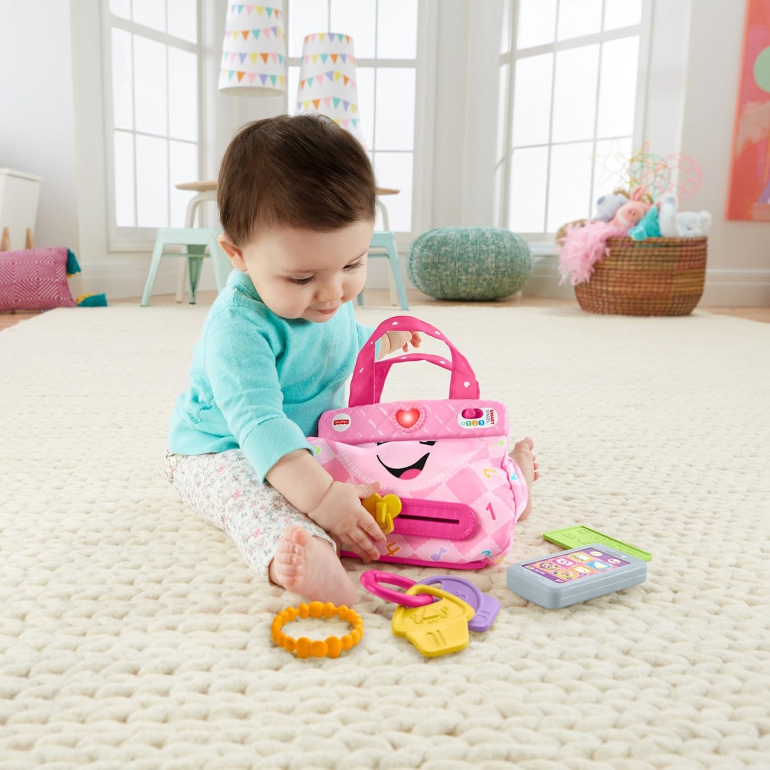 Fisher-Price Laugh & Learn My Smart Purse: Toys & Games