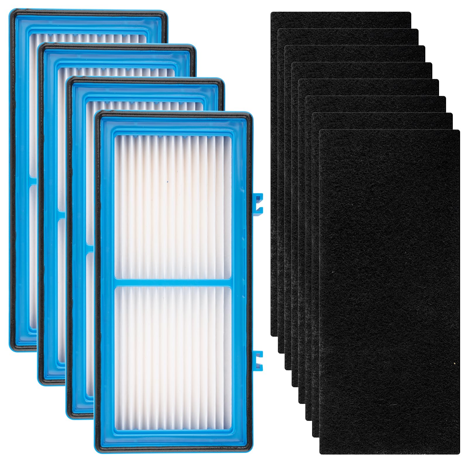 Photo 1 of (12 Pack) AER1 Filter 4 HEPA Filters + 8 Carbon Booster Filters Compatible With Holmes AER1 Type Total Air Filter, HAPF30AT And HAP242-NUC, Replacement HEPA Filter Kit