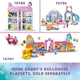 LEGO Gabby’s Dollhouse 4-Floor House 8 Rooms 4 Figures view 9