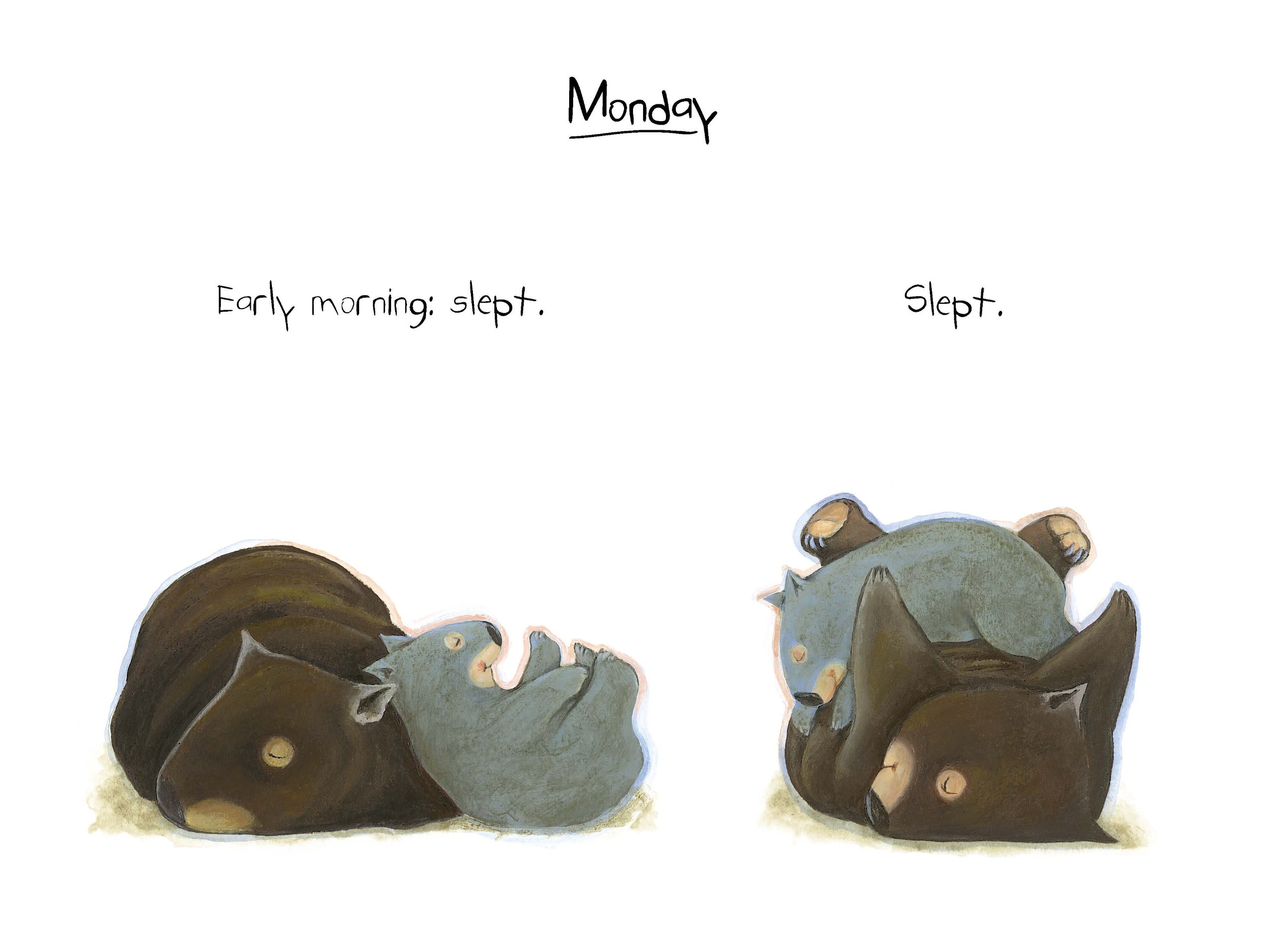 diary of a baby wombat