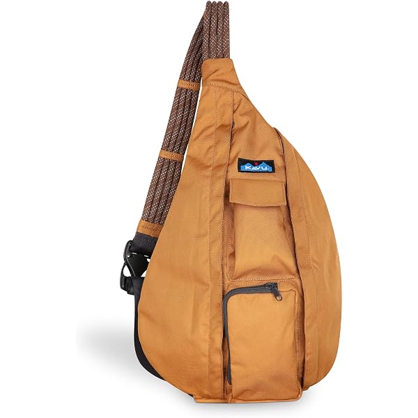 KAVU Black and Tan Rope Bag Sling Amazon.com : KAVU Rope Bag - Sling Pack for Hiking, Camping  main image 3