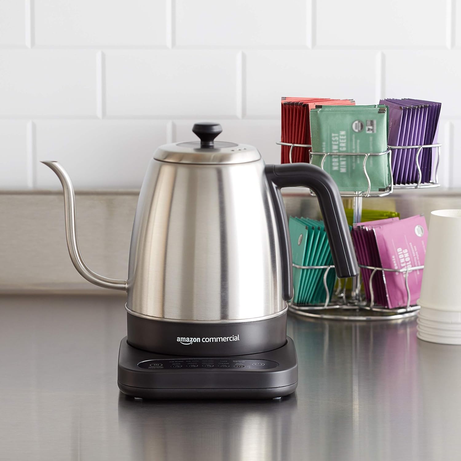 Commercial Programmable Stainless Steel Electric Gooseneck Kettle: Industrial & Scientific