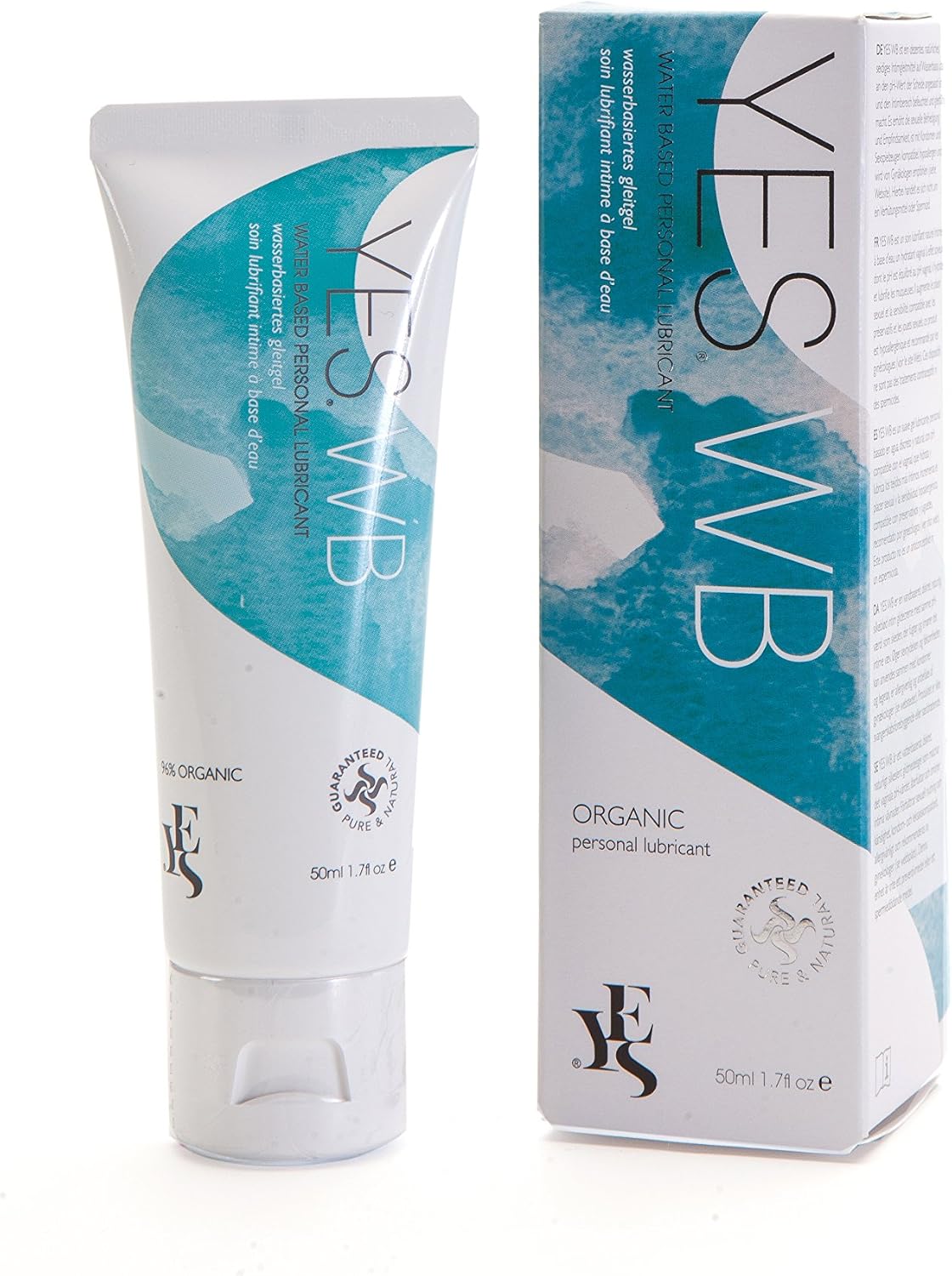 YES WB Water-Based Personal Lubricant, Variousseeimage, 50 ml (Pack of 1)