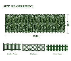 iCover Artificial Ivy Privacy Screen for