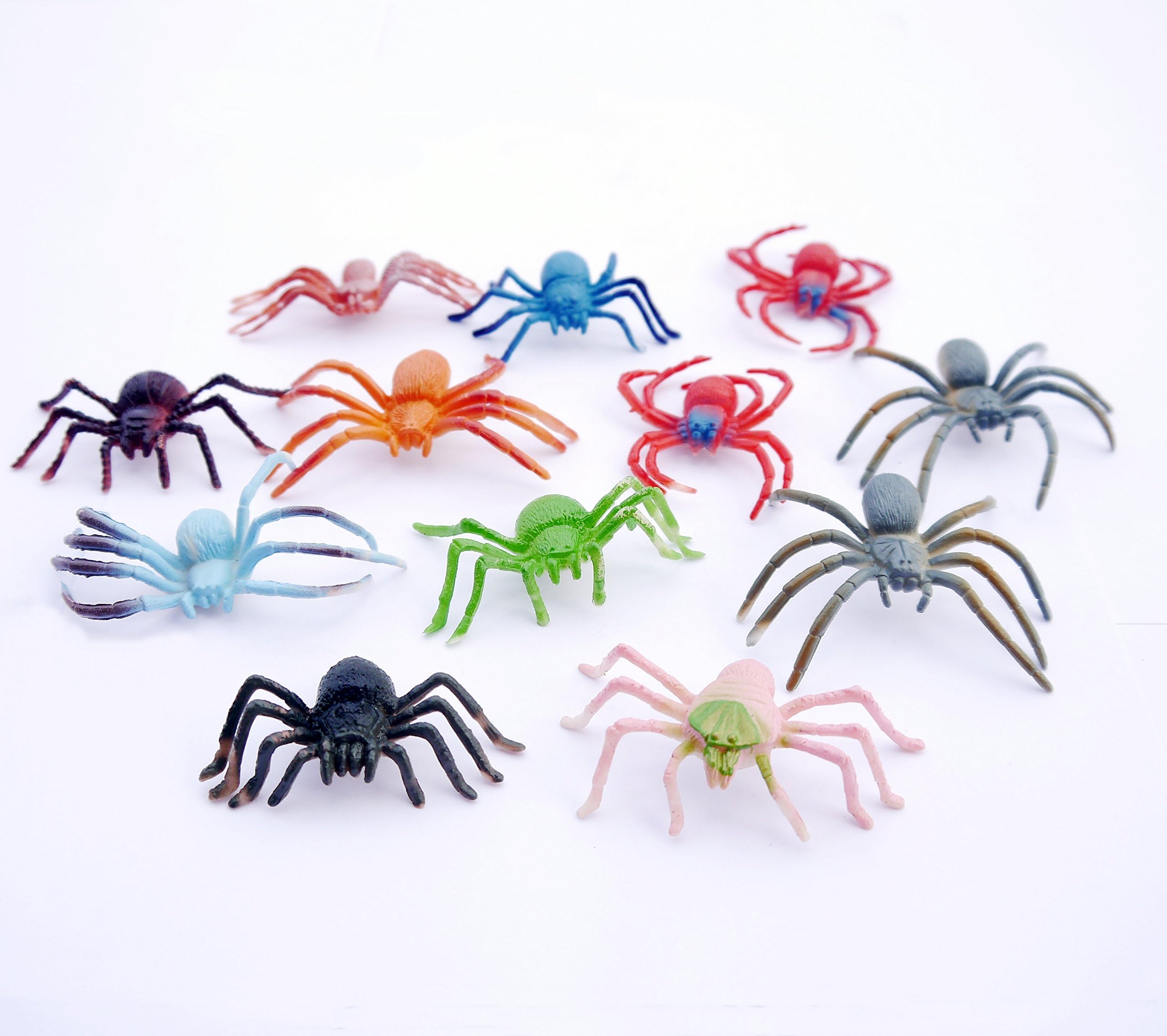 Spider Animals Toy Figures (12 Count)