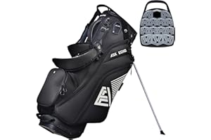 ASK ECHO ST-Lock Mecha 14 Way Dividers Quiet Hybrid Stand Bag for Men & Women