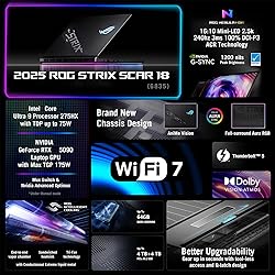 ASUS ROG Strix Scar 18 G835 Intel Ultra 9 275HX