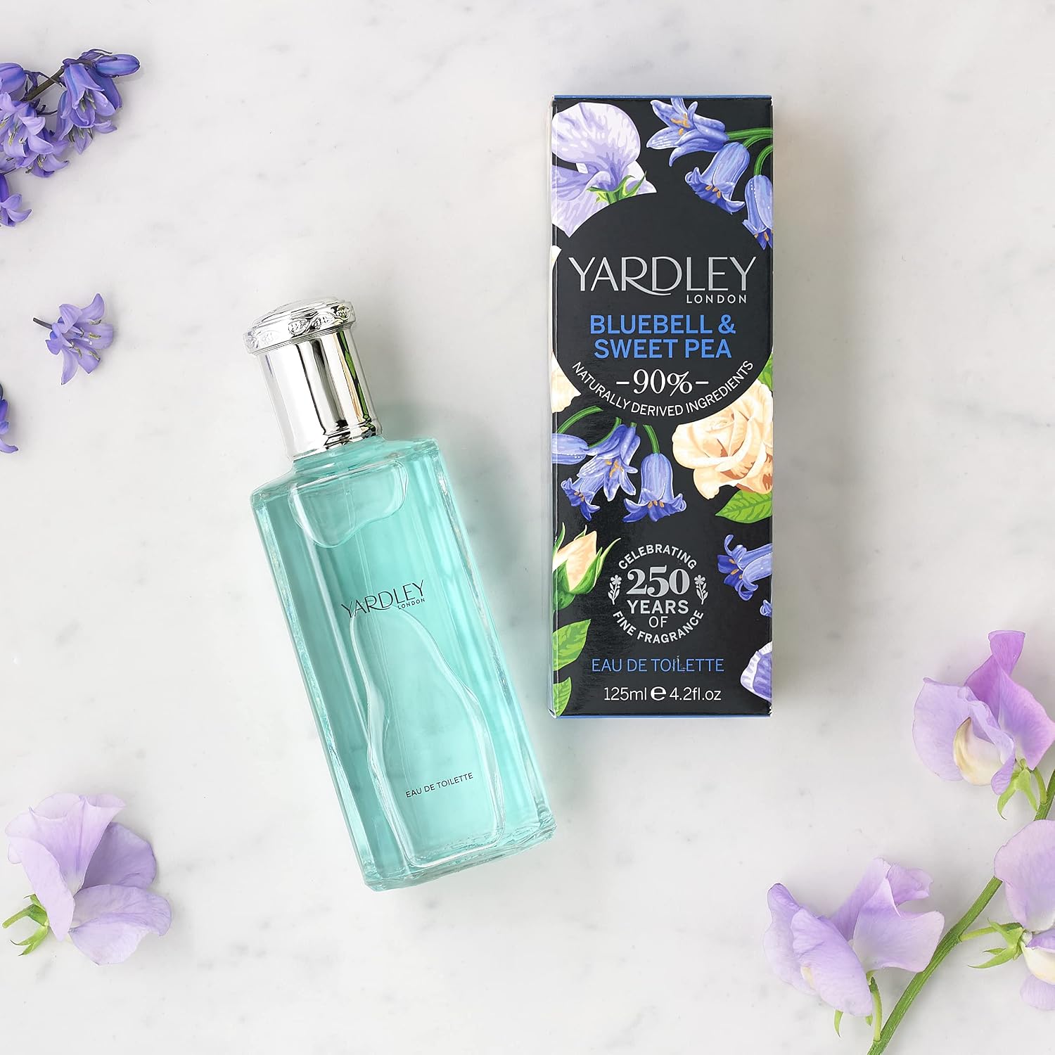 Yardley London Bluebell and Sweet Pea Eau de Toilette, Floral Womens Perfume with Notes of Bergamot and Lemon - Image 5