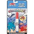 Melissa & Doug On the Go ColorBlast! Activity Book: Sea Life - 24 Pictures and No-Mess Pen - FSC Certified