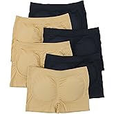 ToBeInStyle Women’s 6 Pack Butt Booster Padded Panty Briefs or Boyshorts w/Removable Thick Foam Pads