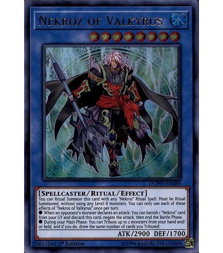Amazon.com: YU-GI-OH! - Nekroz of Unicore (THSF-EN016) - The Secret Forces  - 1st Edition