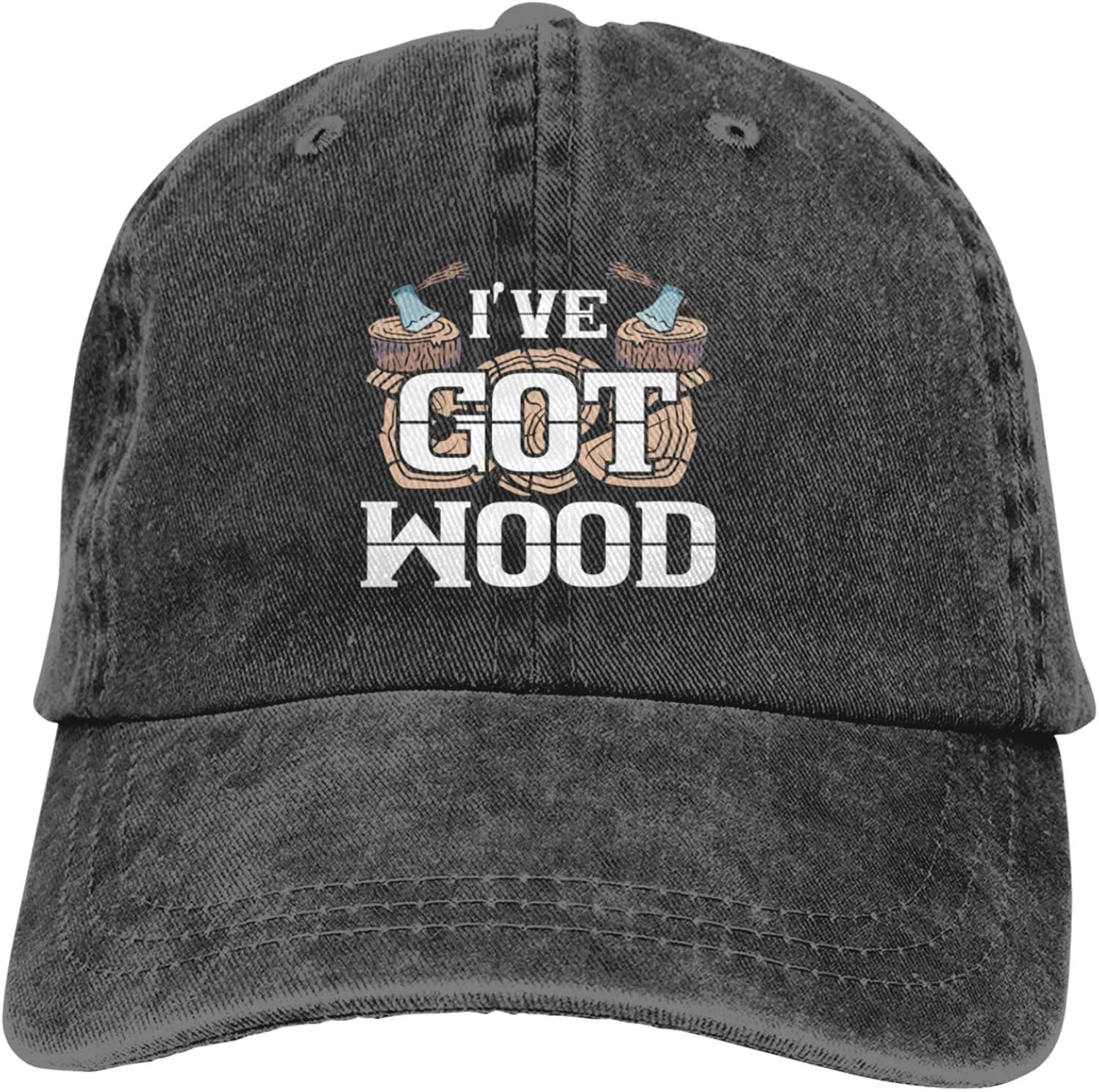 LINLINK Lumberjack I've Got Wood Chopping Camping Gift Baseball Caps