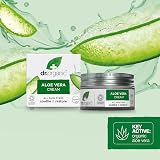 Dr Organic Aloe Vera Cream Soothing All Skin Types 50ml Cosmos Organic view 4