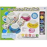 alex paint a ceramic tea set