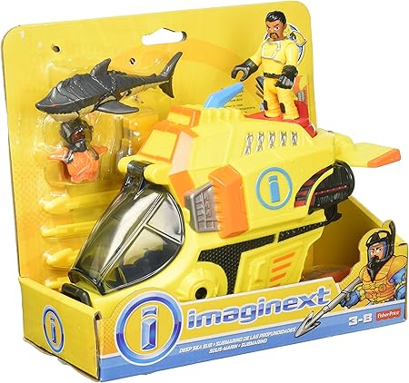 imaginext deep sea shark sub