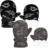 Sea Zaela Baby Toddler Winter Snow Gloves Waterproof Mittens Fleece Lined Infant Baby Boys Girls Winter Warm Gloves 0-4 T