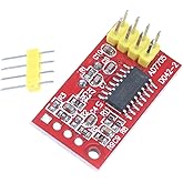 NOYITO AD7705 Dual 16-Bit ADC Datenerfassungsmodul Eingangsverstärkung programmierbare SPI-Schnittstelle TM7705