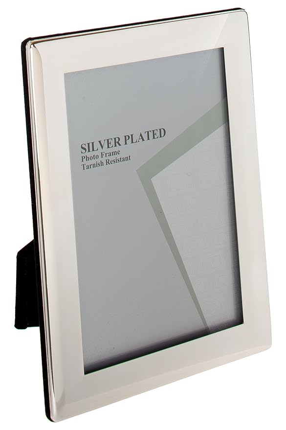 Maturi Unity 5 x 7inch Thin Edge Photo Frame, Silver Plated Amazon.co