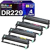 E-Z Ink Compatible DR229CL Drum Unit (Not Toner) Replacement for Brother DR229CL use with TN229 TN229xl Compatible with Brother MFC-L3780CDW MFC-L3720CDW HL-L3220CDW HL-L3280CDW Printer (4 Pack)