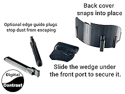 DigitalContrast Dust Port, fits Bosch 1617EVS Fixed