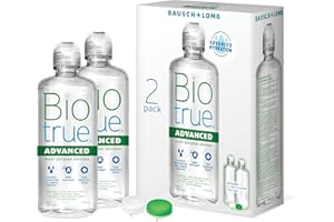 Biotrue Advanced Multi-Purpose Solution for Soft Contact Lenses, 300 mL (Pack of 2)