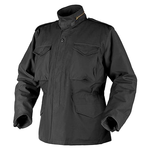 Helikon-Tex M65 Feldjacke - NyCo Satin - Schwarz