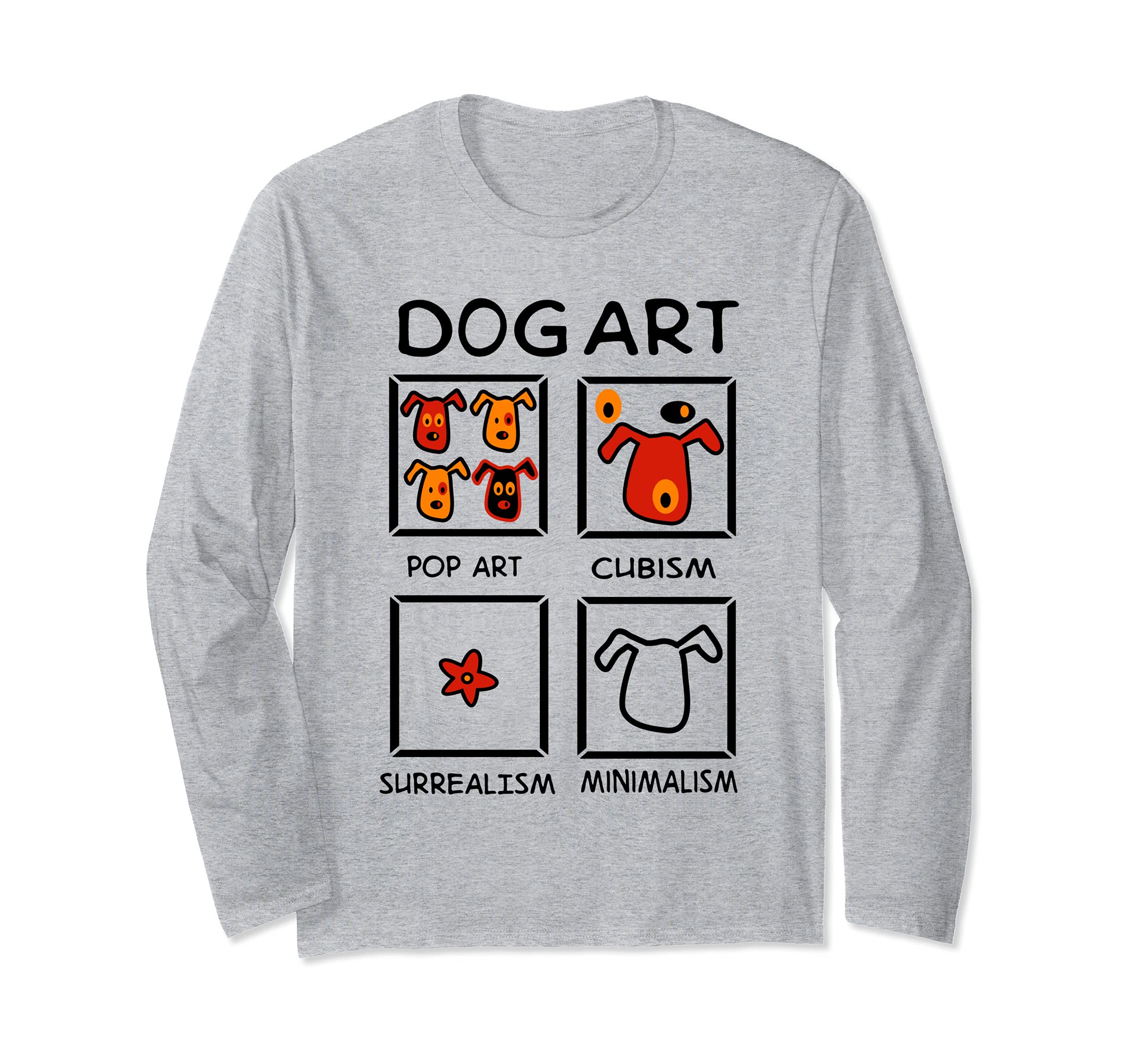 Dog Art Long Sleeve T-Shirt