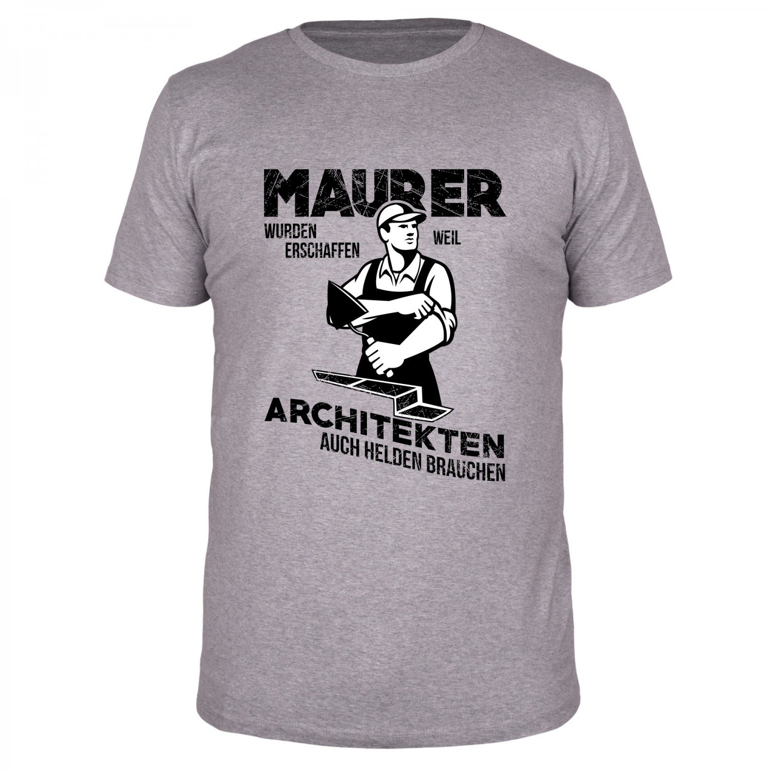 Fabtee Maurer Wurden Erschaffen Weil Architekten Auch Helden Brauchen Herren Organic Cotton T Shirt Größen S 4xl - 