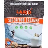 Laird Superfood Sweet &amp; Creamy Protein Powder Creamer, Non Dairy, Non GMO, 8 Ounces (Pack Of 6)