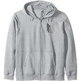 Attack on Titan Scout Regiment Survey Corps Pocket Logo Zip Hoodie