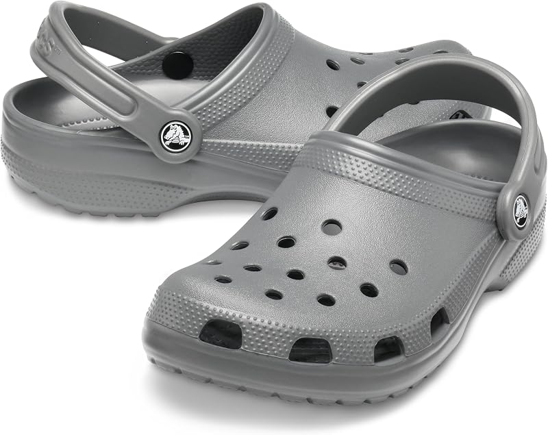 Unisex Classic Clog, Slate Grey, 33/34 EU