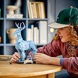 LEGO Harry Potter Expecto Patronum 76414 2in1 Stag Wolf Build-Rebuild Display view 6