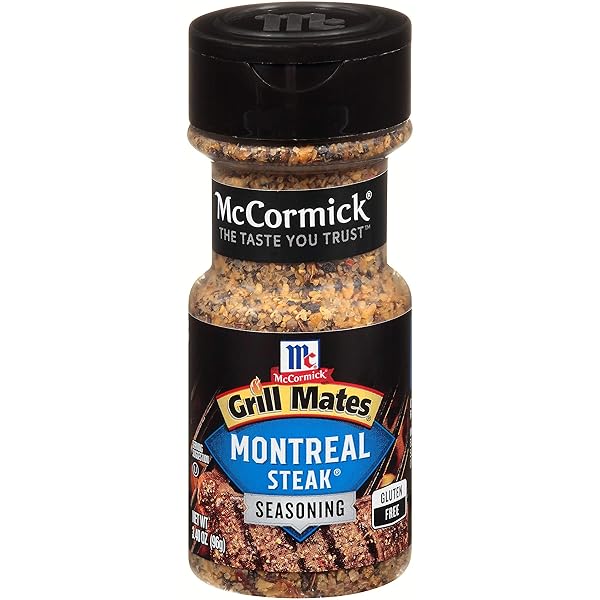 MCCORMICK GRILL MATES MONTREAL STEAK SEASONING, 3.4 OZ (PACK OF 6)