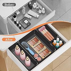 SpaceHacks 25 PCS Plastic Drawer Organizer