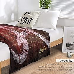LJHFDM Atlanta Baseball Throw Blanket Lightweight