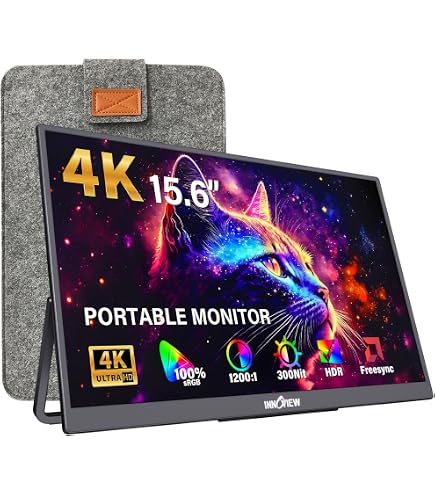 Amazon.com: InnoView 15.6 inch Portable Monitor 4K UHD 3840x2160